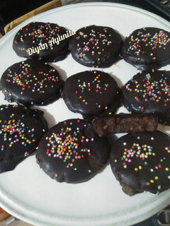 Foto resep Cookies coklat dari biskuit marie