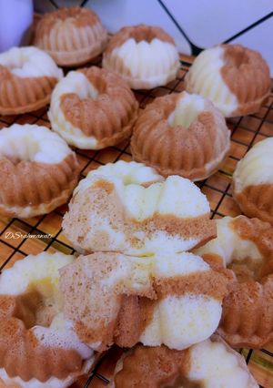 Foto resep Bolu kukus tiramisu mini