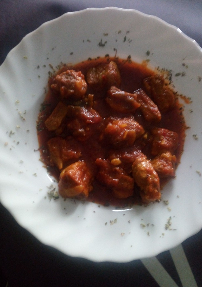 Una foto de Costillas con patatas en caldo