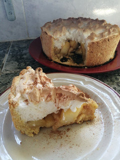 Una foto de Tarta de Manzanas y Coco