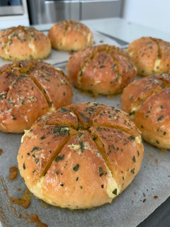 Foto resep Korean Garlic Cheese Bread
