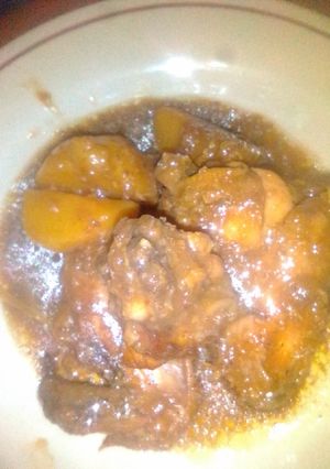 Foto resep Semur ayam kentang ala aku yaahhh.