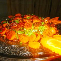 A picture of Chilli Sausage fry.