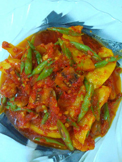 Foto resep Sambal kentang buncis ikan asin👌