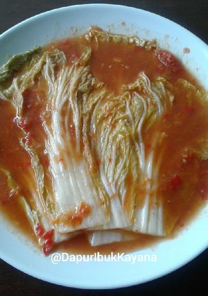 Foto resep 253. Sawi Putih Tomyam