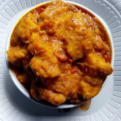 Yam porridge A picture of Yam porridge.