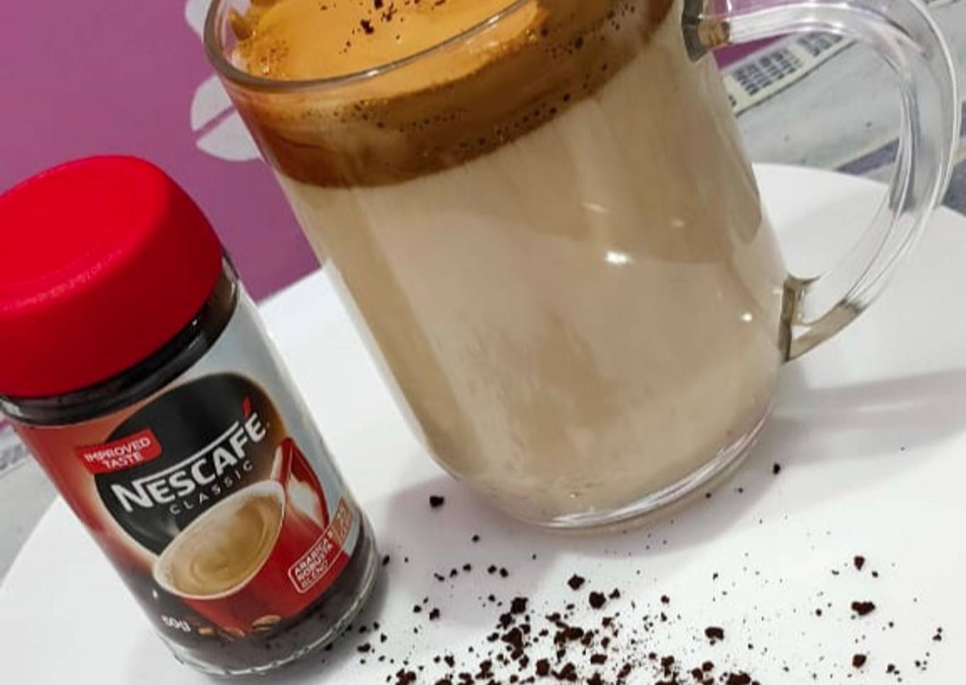 Dalgona coffee