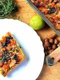 Lasagna vegetariana con dadolata di verdure