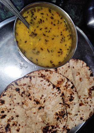 लाल मसूर तड़का दाल (lal masoor tadka dal recipe in Hindi) रेसिपी मुख्य फोटो
