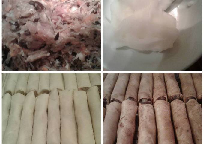 Steps to Make Perfect Spring rolls