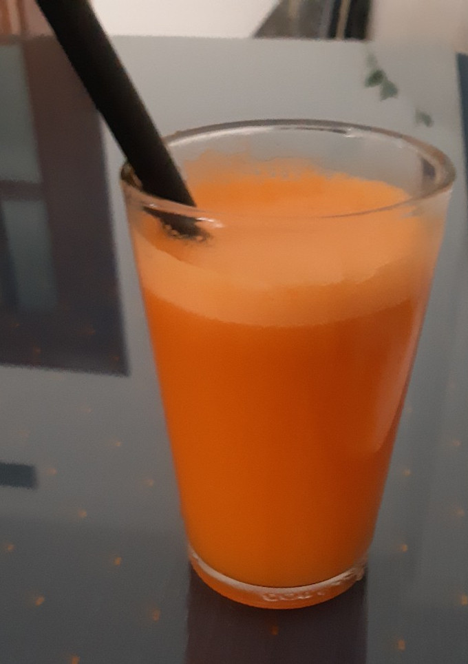 Una foto de Jugo de zanahoria