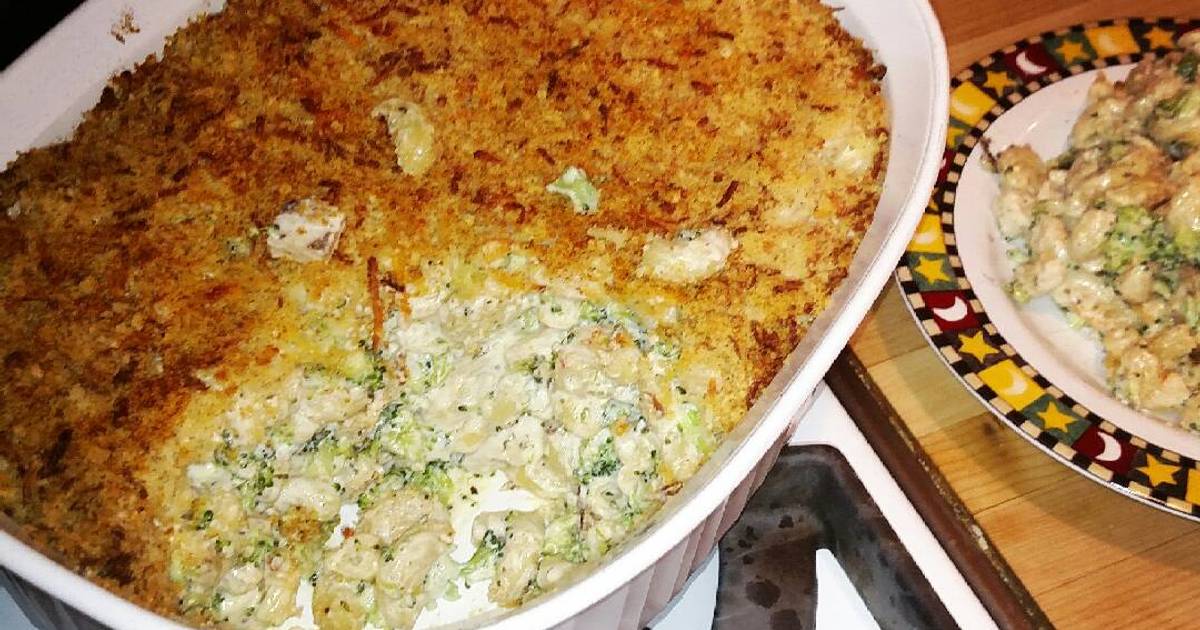 Broccoli Herb Mac & Cheese Bake Recipe by James John Grimaldi Cookpad