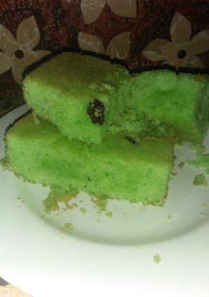 Foto resep Cake tape ketan pandan