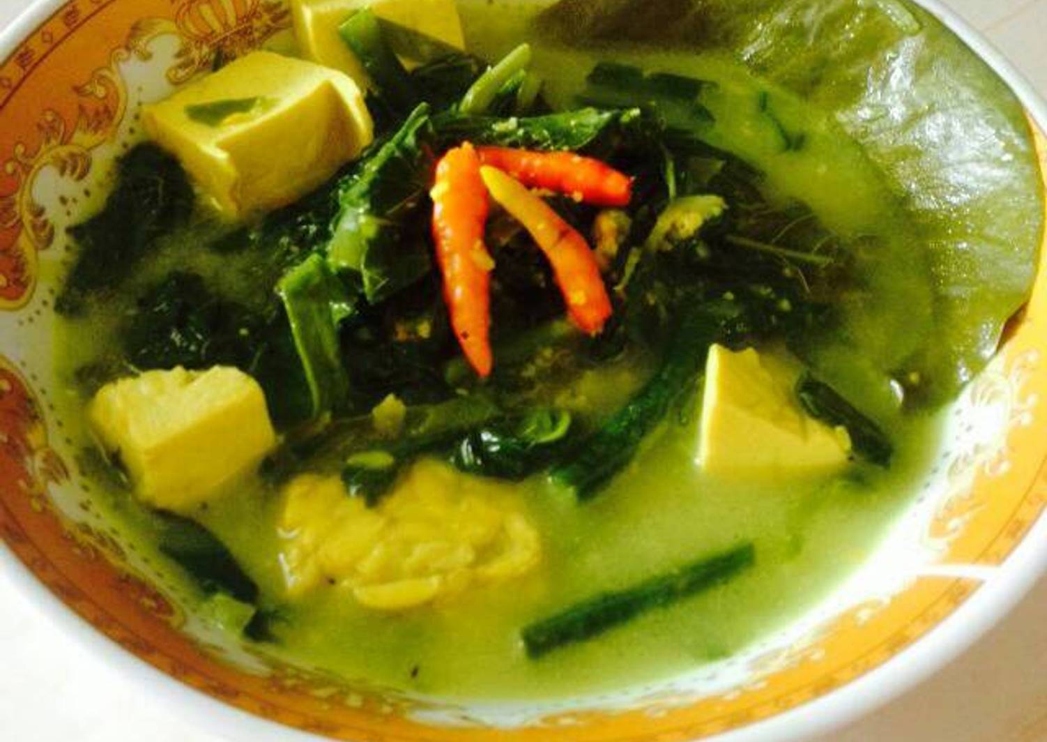 Resep Sayur santan daun singkong oleh Kirana 😍 - Cookpad