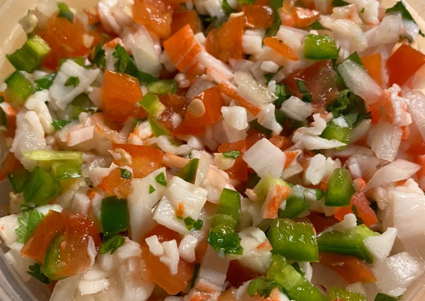 Shrimp and crab ceviche