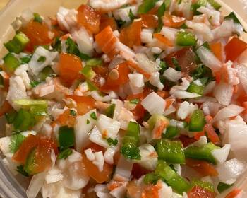 Fresh, Making Recipe Shrimp  Crab Ceviche Delicious Steady