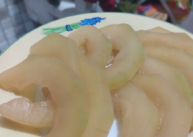 Langkah Membuat Manisan labu putih Anti Gagal