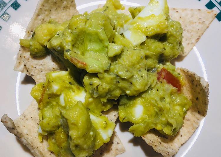 Recipe of Speedy Guacamole Egg 🥚 Salad 🥗