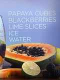 Infusión Papaya-Frambuesas-Limón
