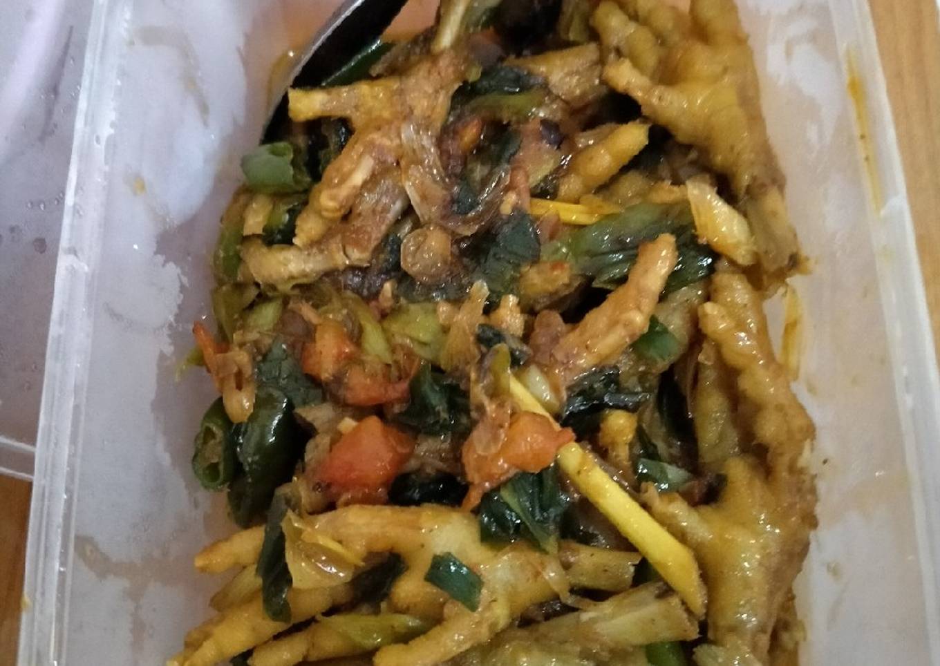 Ceker kecap rumahan