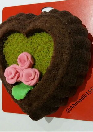 عکسی از دستور کیک در قالب ژله