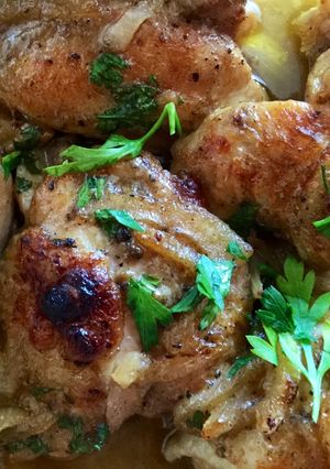 Mustáros csirke recept fotója