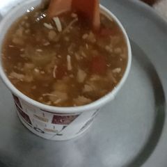 A picture of Hot and sour Soup.