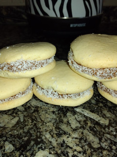 Una foto de Alfajores de maicena