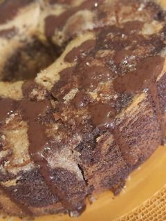 عکسی از دستور کیک دارچین کاکائو بدون فر🥰😋😋