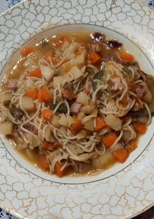 Una foto de Guiso o sopa Polaca