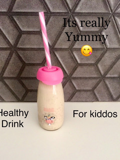 A picture of Banana cheese shake.