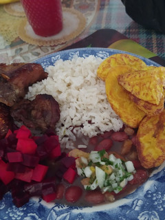 Una foto de Frijoles con cabano
