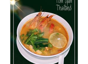 Hình của món Tomyum - Súp Tomyum Thái Lan.