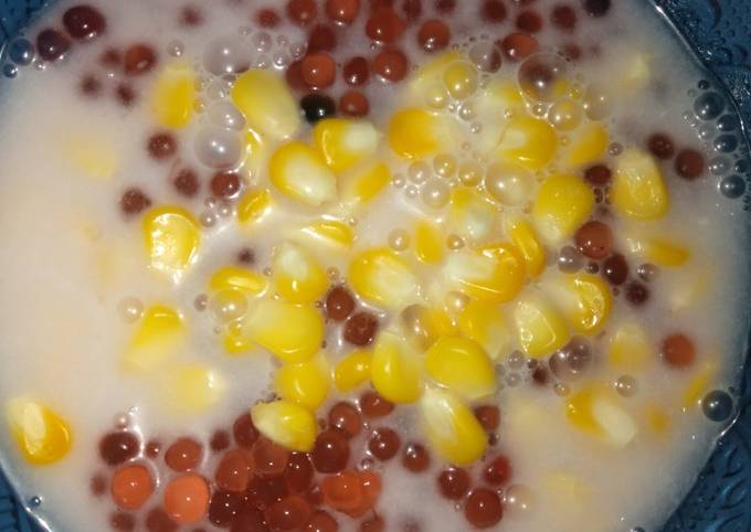 Bubur mutiara jagung manis