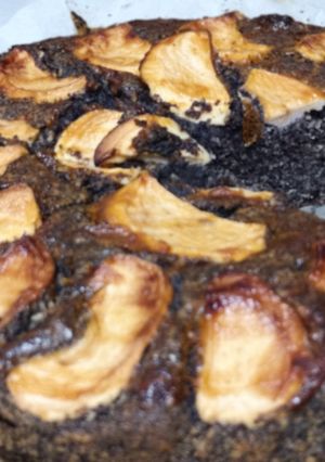 Almás-mákos pite recept fotója