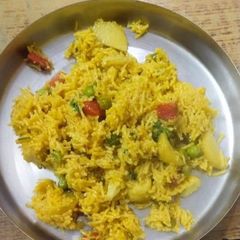 A picture of Vegetables pulao.