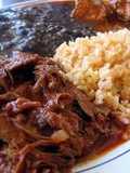 Barbacoa de res al tinto