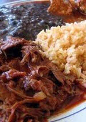 Una foto de Barbacoa de res al tinto
