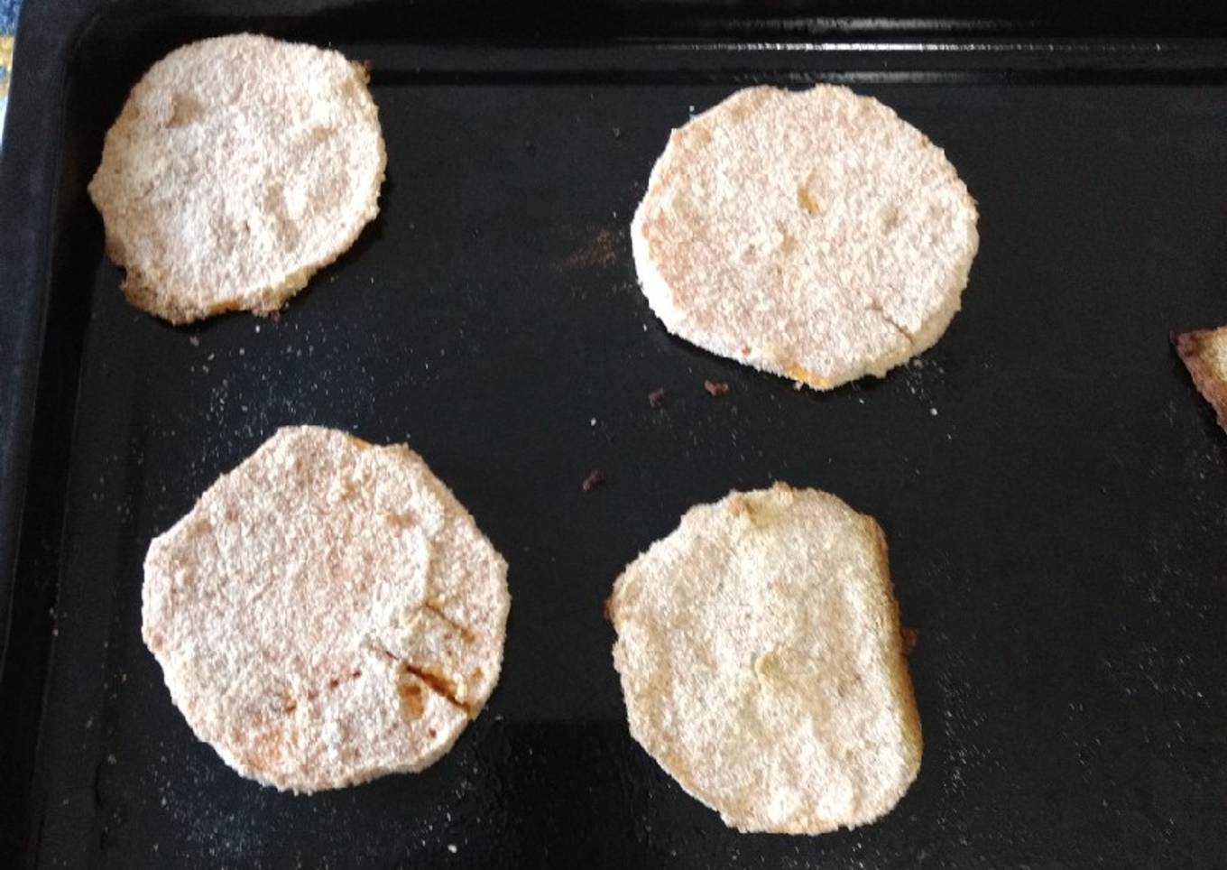 Milanesas de calabaza