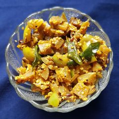 Brinjal Stir fry Poriyal A picture of Brinjal Stir fry Poriyal.