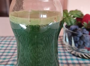Una foto de Licuado "Verde que te quiero verde" (*) 💚💚💚