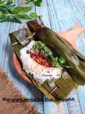 Nasi gegok sambel teri khas Trenggalek