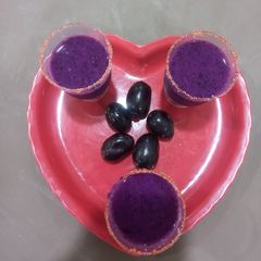 A picture of Jamun Shots.