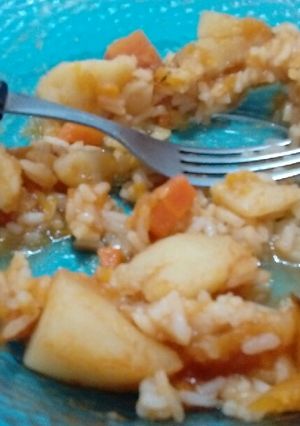 Una foto de Guiso de ARROZ