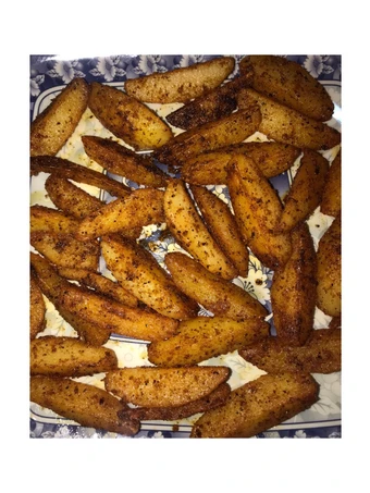 Recipe Spicy potato wedges which Delicious