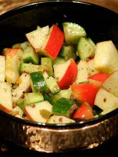 A picture of Cucumber And Apple Salad.