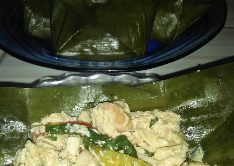 ide bikin Pepes tahu jamur 👉 kl batuk makan apa ya yang kenyang