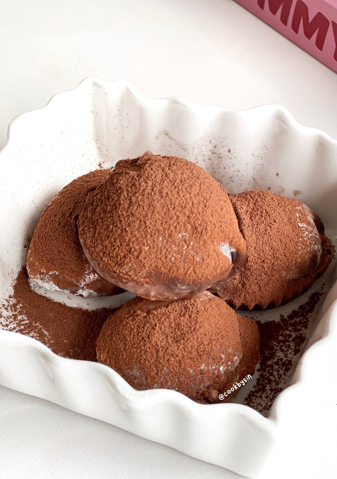 Foto resep Chocolate Mochi Ice Cream