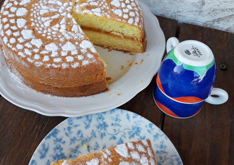 Torta alla panna montata (senza burro e olio)