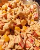 Ensalada de surimi con chipotle